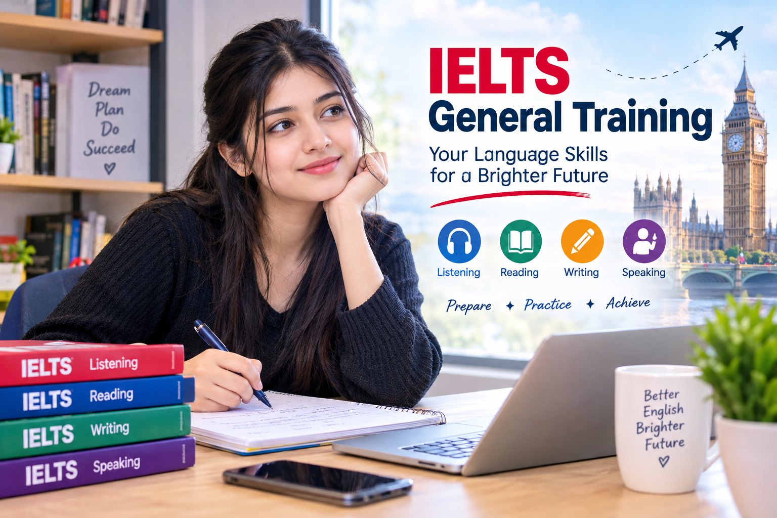 IELTS General Training — Prepare, Practice, Achieve